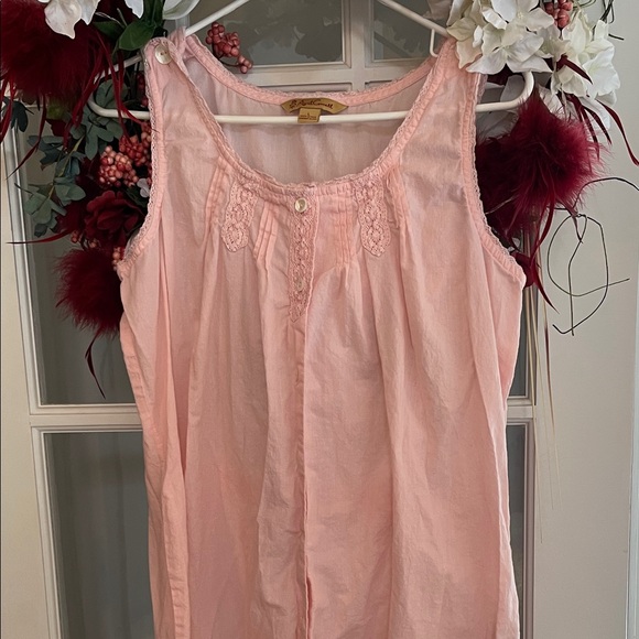 April Cornell Light Pink Sleeveless Camaloon, size L - Picture 5 of 9